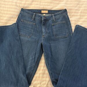 Kut flare w/ square pockets